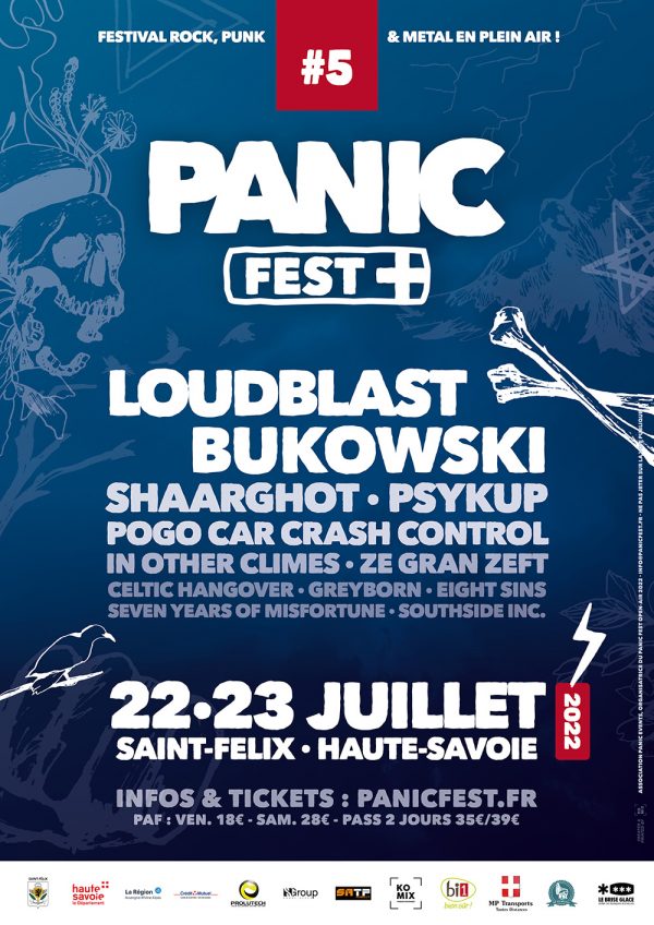 Editions • PANIC FEST 2023, Festival Rock, Punk et Metal à SaintFélix